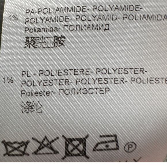 Tricot Wool Blend Sweater Made In Italy Chartreuse Gray Sequins Size 4 Designer - Picture 10 of 10